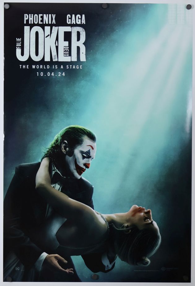 Joker: Folie à Deux (2024) original theatrical movie poster - Advance