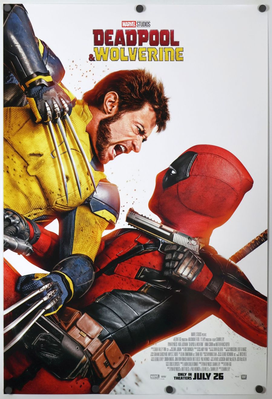 Deadpool & Wolverine (2024) original theatrical movie poster - Final