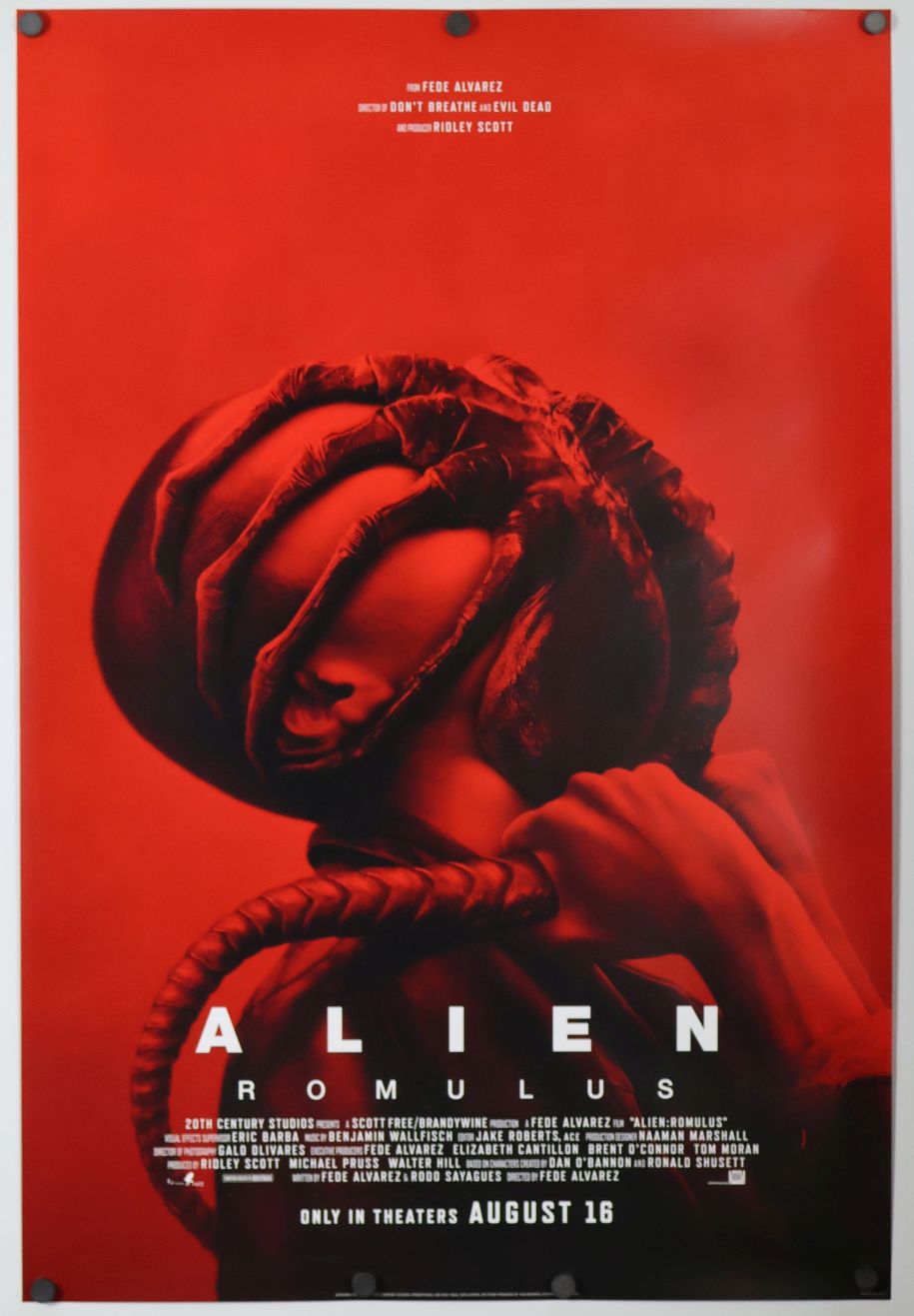 Alien: Romulus (2024) original theatrical movie poster - Final