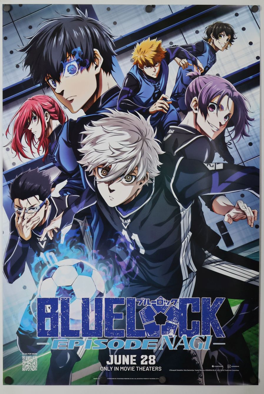 Blue Lock: Episode Nagi (2024) original theatrical movie poster - Final