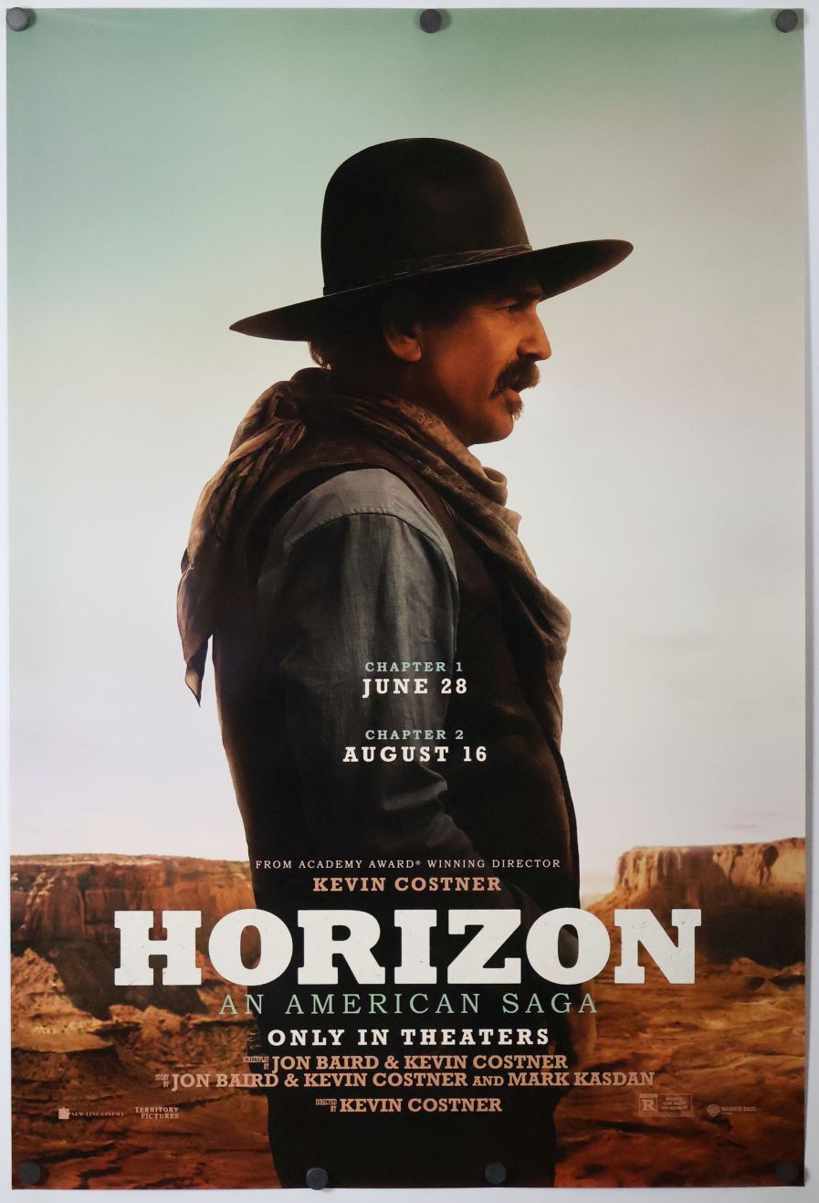 Horizon: An American Saga - Chapter 1 (2024) original theatrical movie poster - Final
