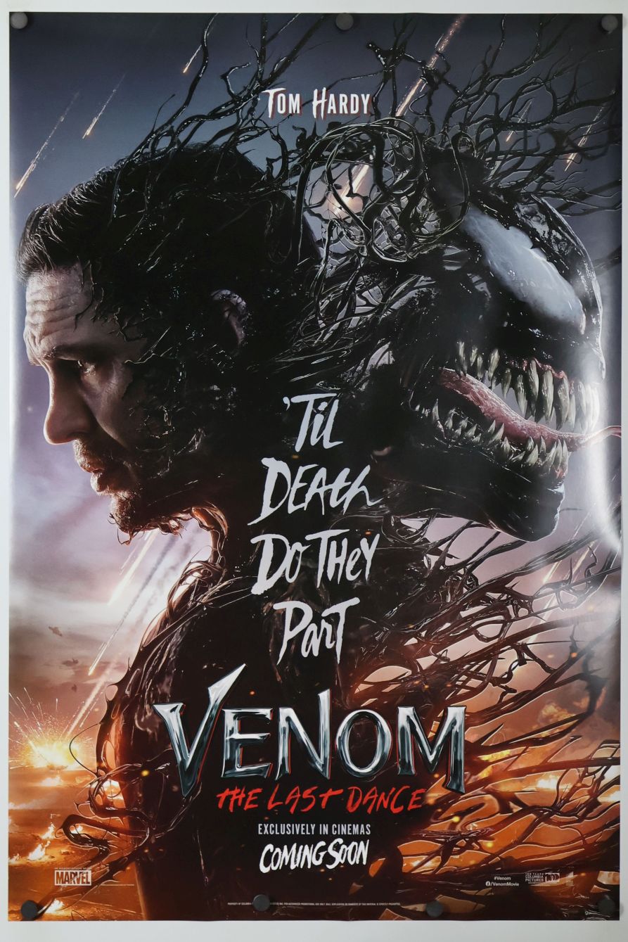 Venom: The Last Dance (2024) original theatrical movie poster - International Advance