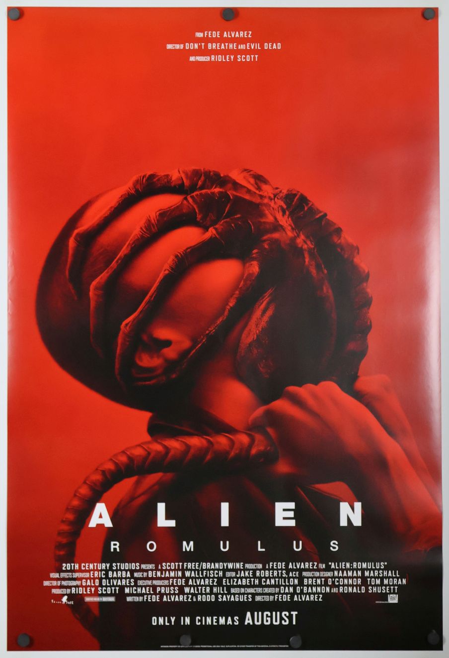 Alien: Romulus (2024) original theatrical movie poster - International Final