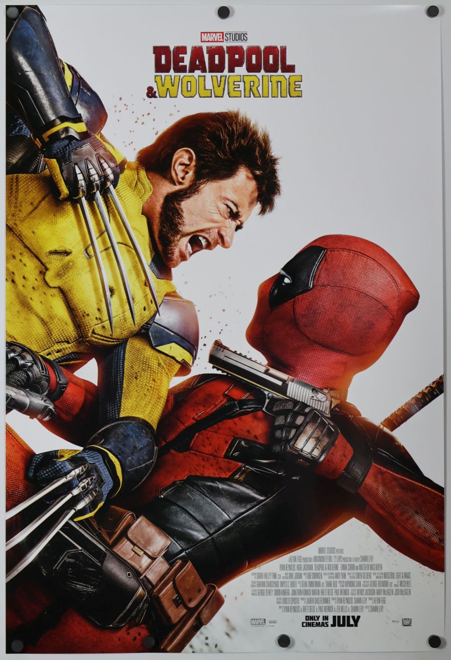 Deadpool & Wolverine (2024) original theatrical movie poster - International Final