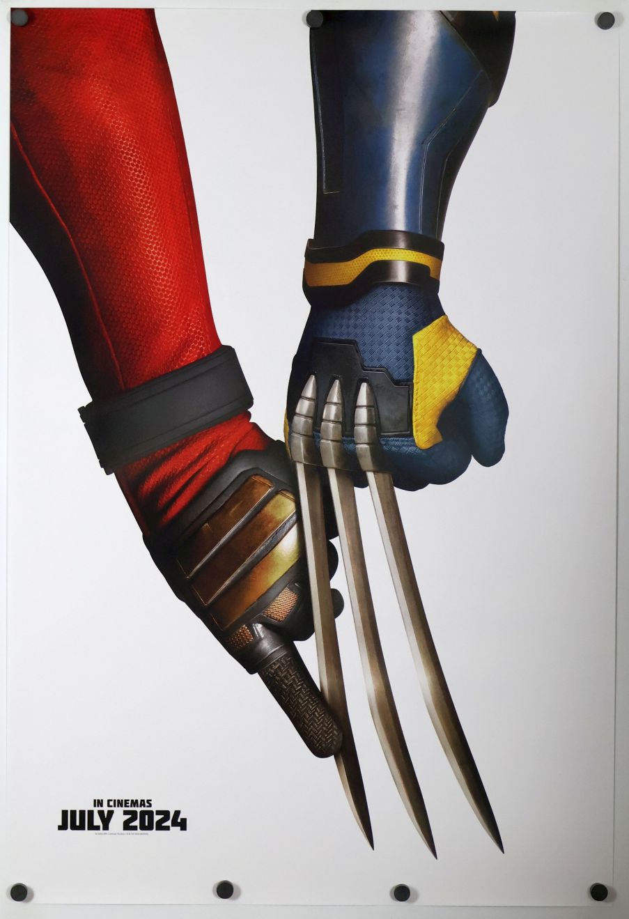 Deadpool & Wolverine (2024) original theatrical movie poster - International Advance E