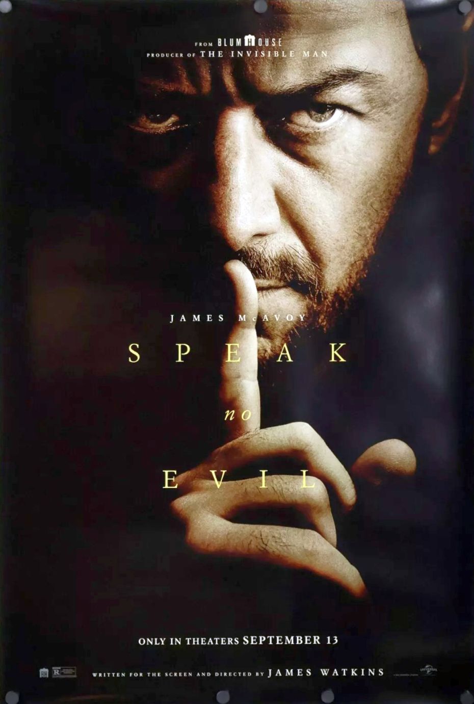 Speak No Evil (2024) original theatrical movie poster - Advance