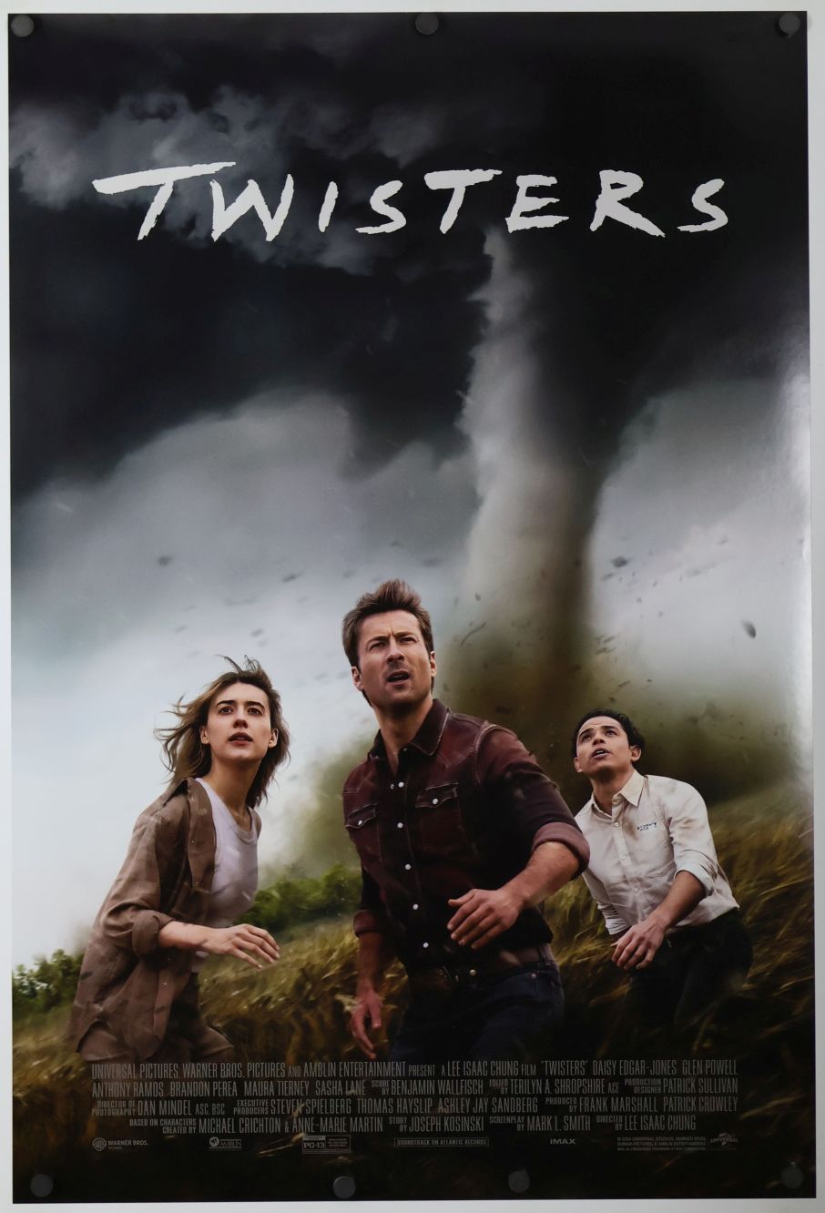 Twisters (2024) original theatrical movie poster - Final