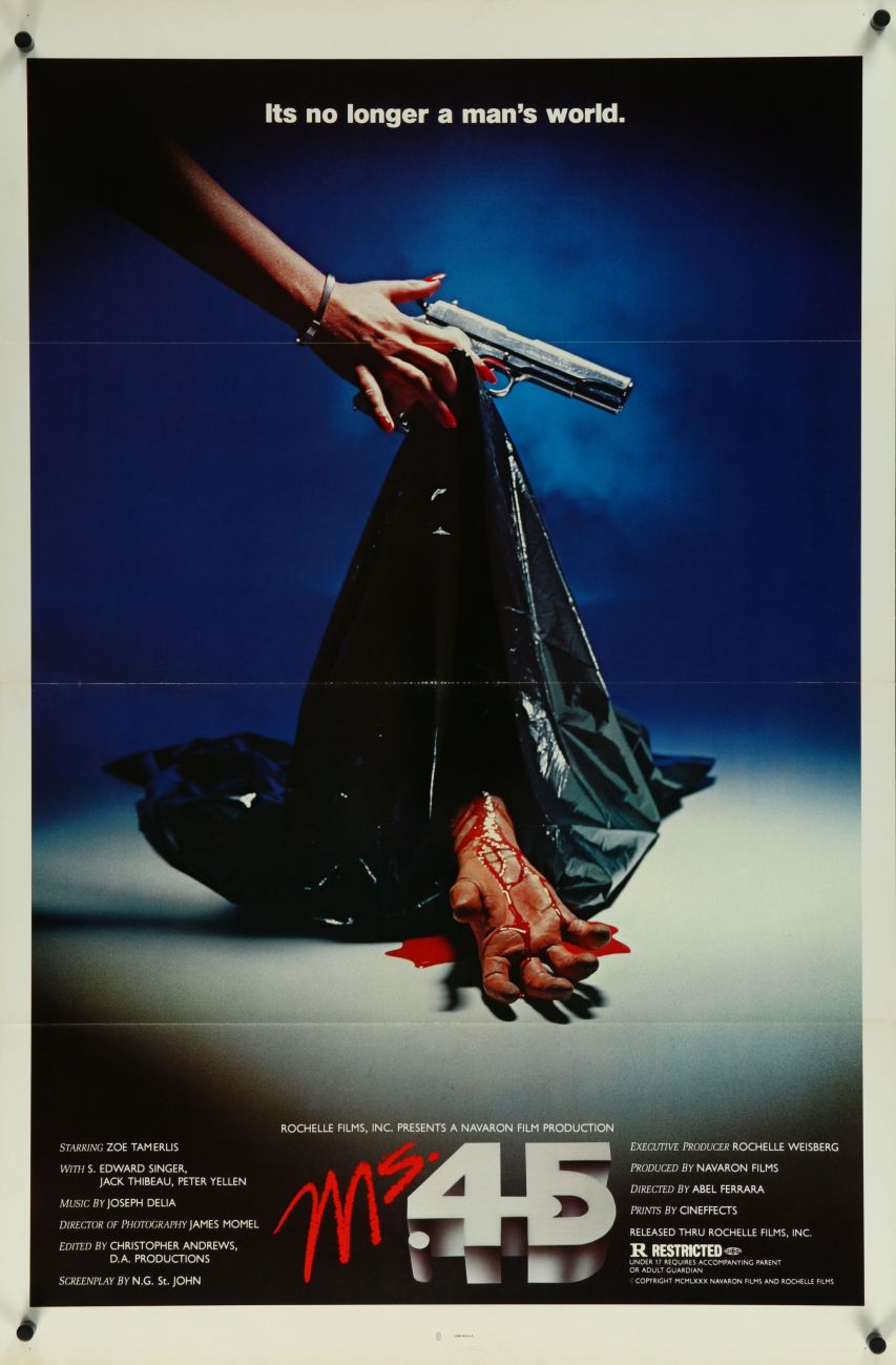 Ms .45 (1981) original theatrical movie poster - Advance