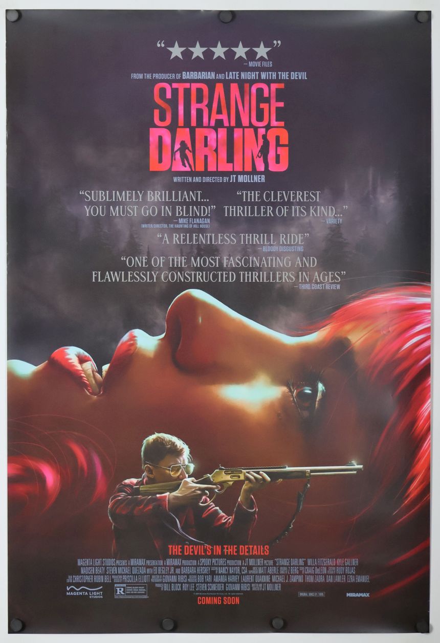 Strange Darling (2023) original theatrical movie poster - Final
