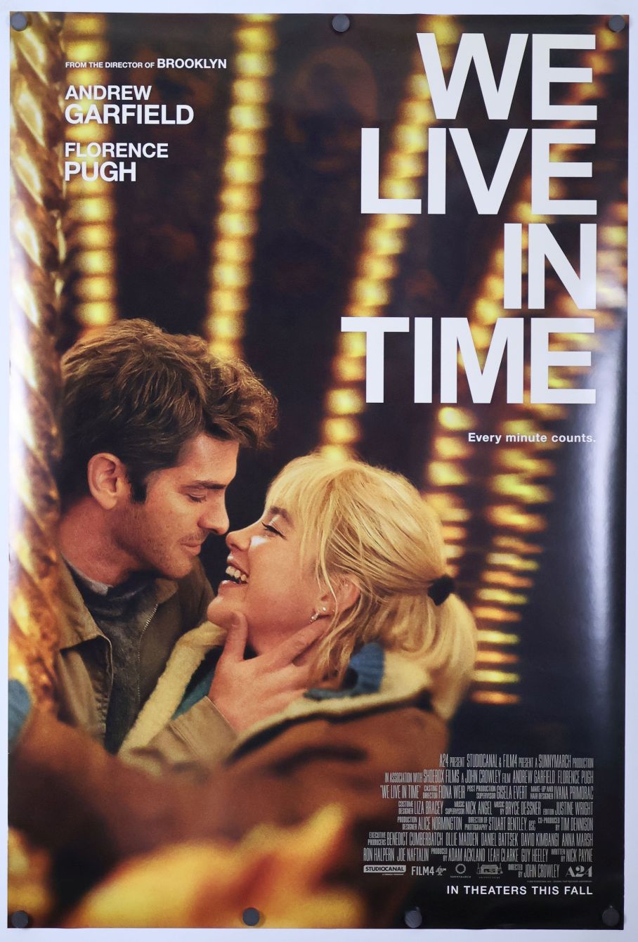 We Live in Time (2024) original theatrical movie poster - Final