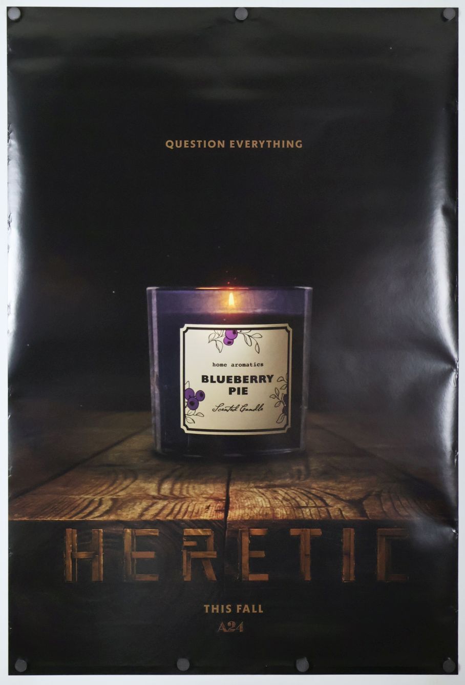 Heretic (2024) original theatrical movie poster - Advance