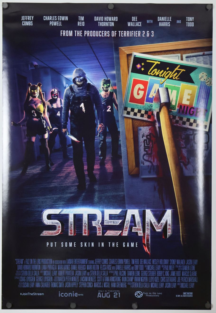 Stream (2024) original theatrical movie poster - Final