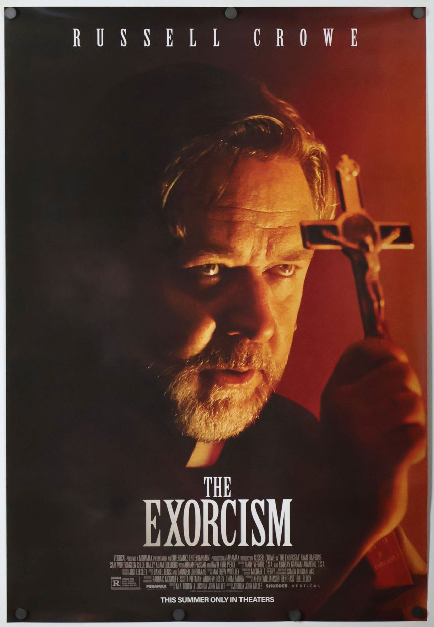 The Exorcism (2024) original theatrical movie poster - Final
