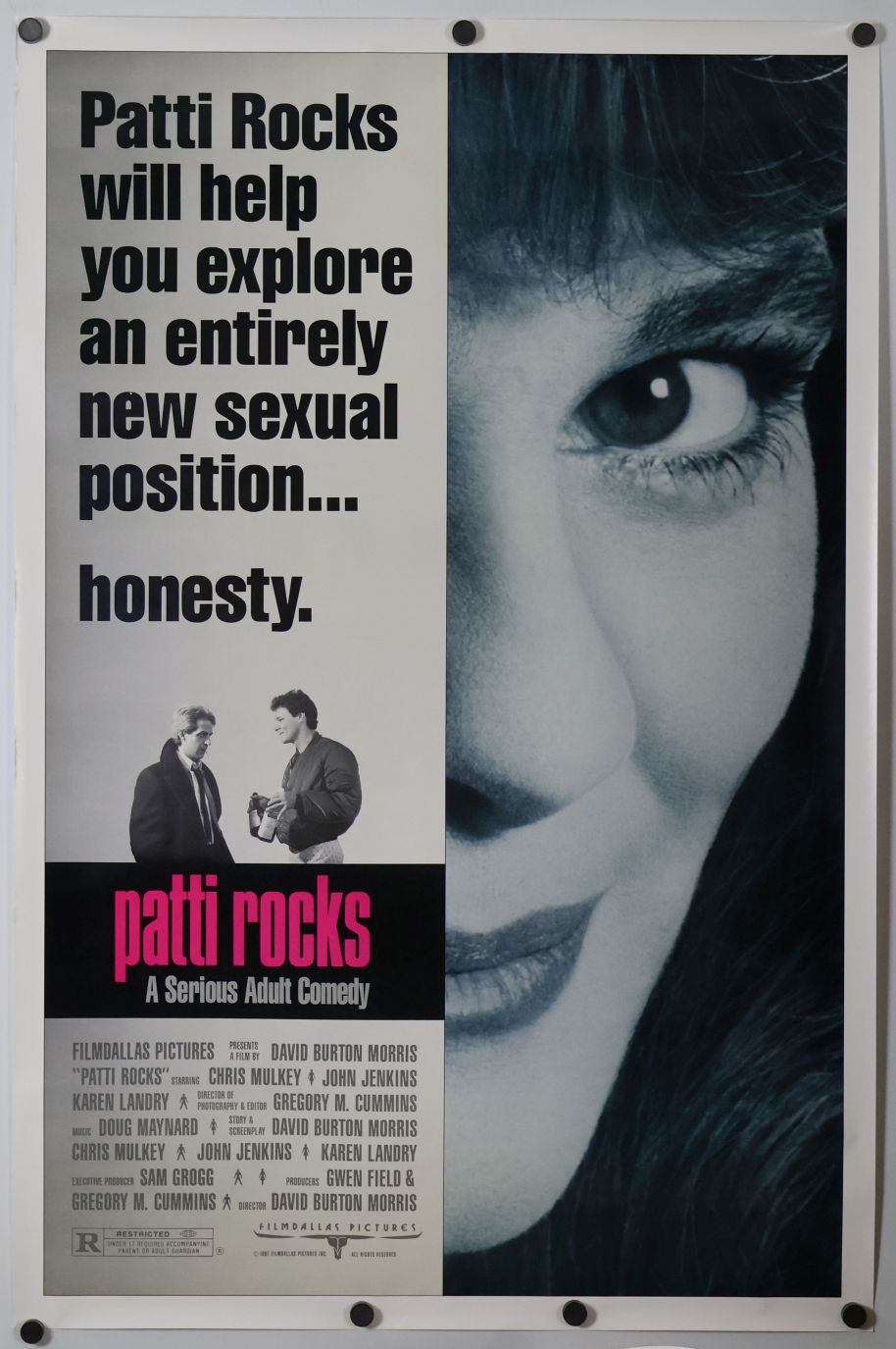 Patti Rocks (1988) original theatrical movie poster - Final