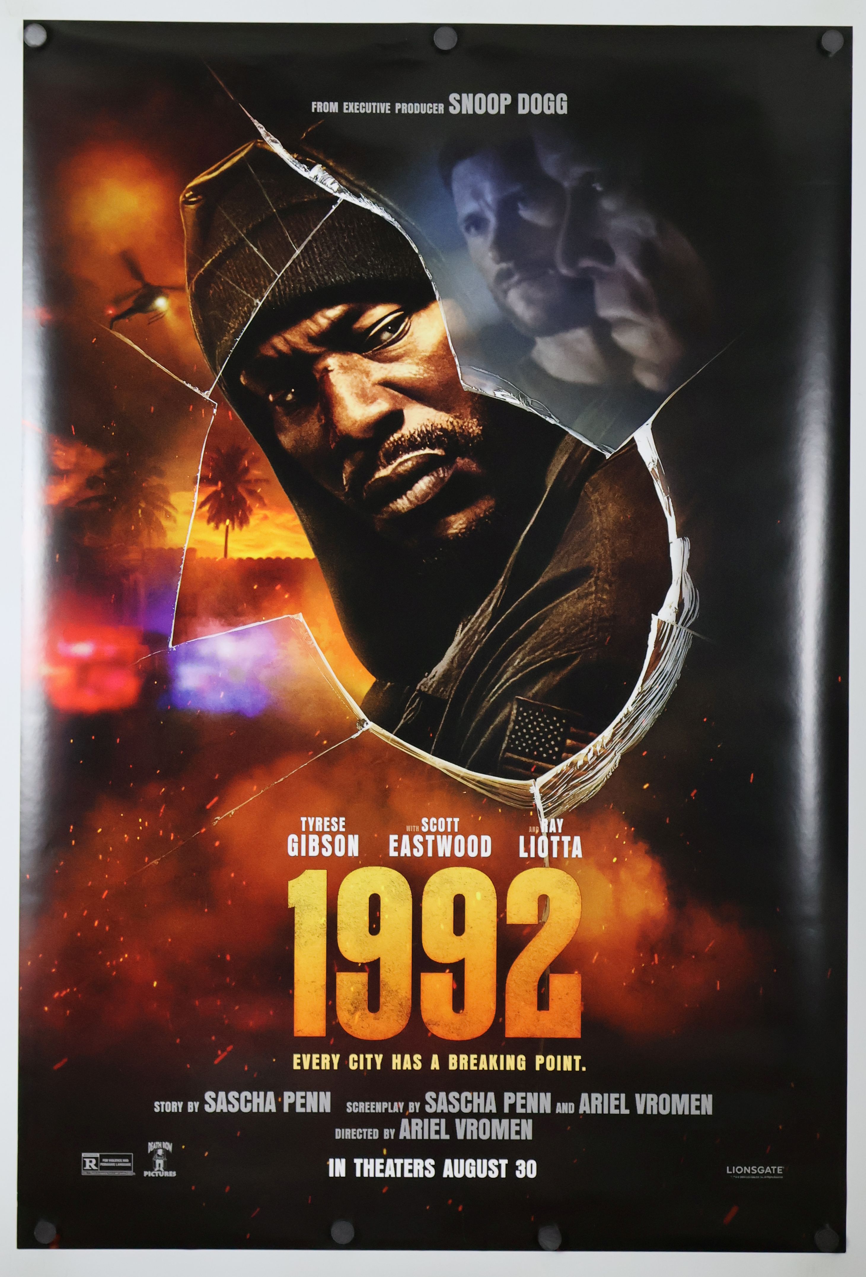 1992 (2024) original theatrical movie poster - Advance