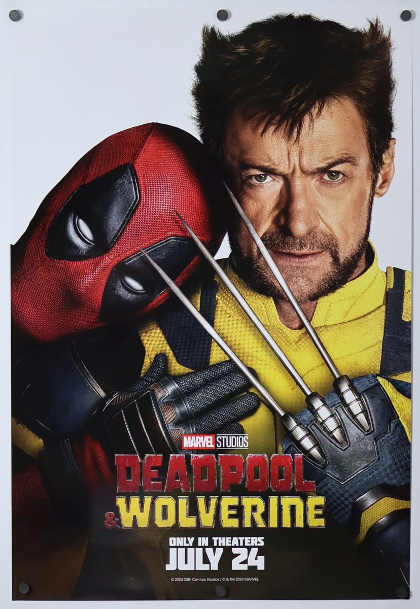 Deadpool & Wolverine (2024) original theatrical movie poster - International Style F