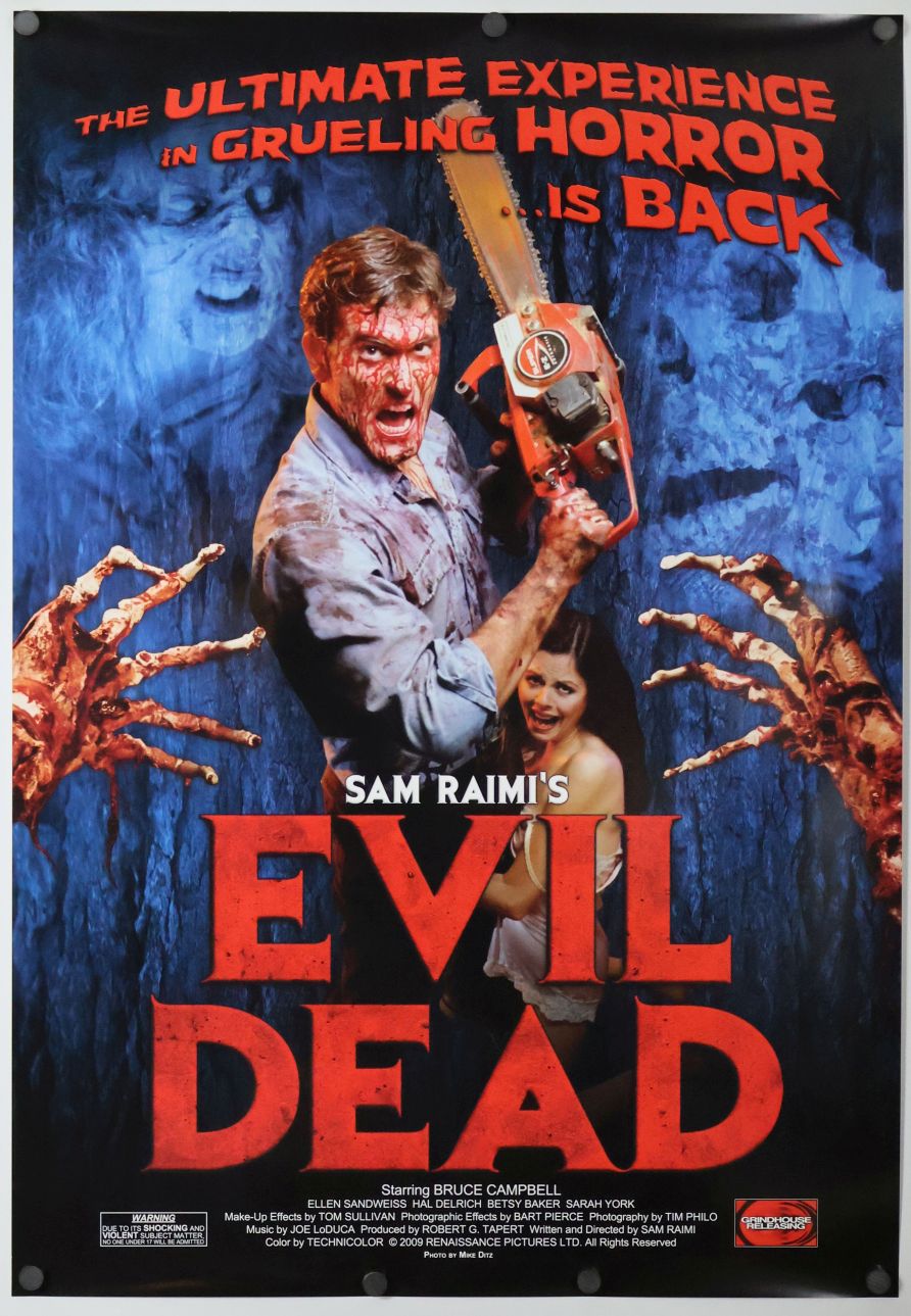 The Evil Dead (2009) original theatrical movie poster - Re-Release