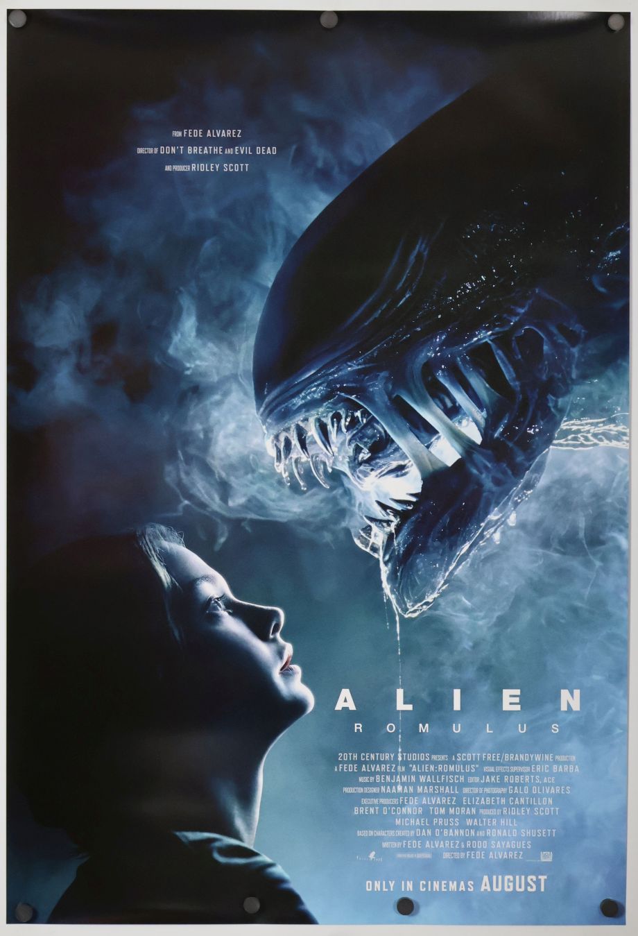 Alien: Romulus (2024) original theatrical movie poster - International Style D