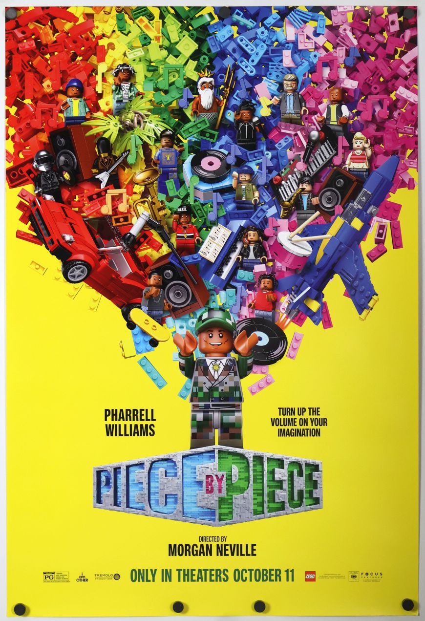 Piece by Piece (2024) original theatrical movie poster - Advance