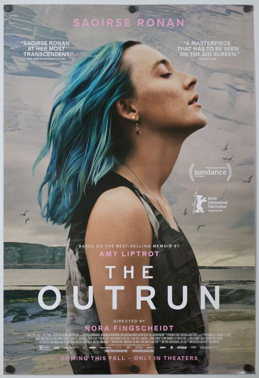 The Outrun (2024) original theatrical movie poster - Final