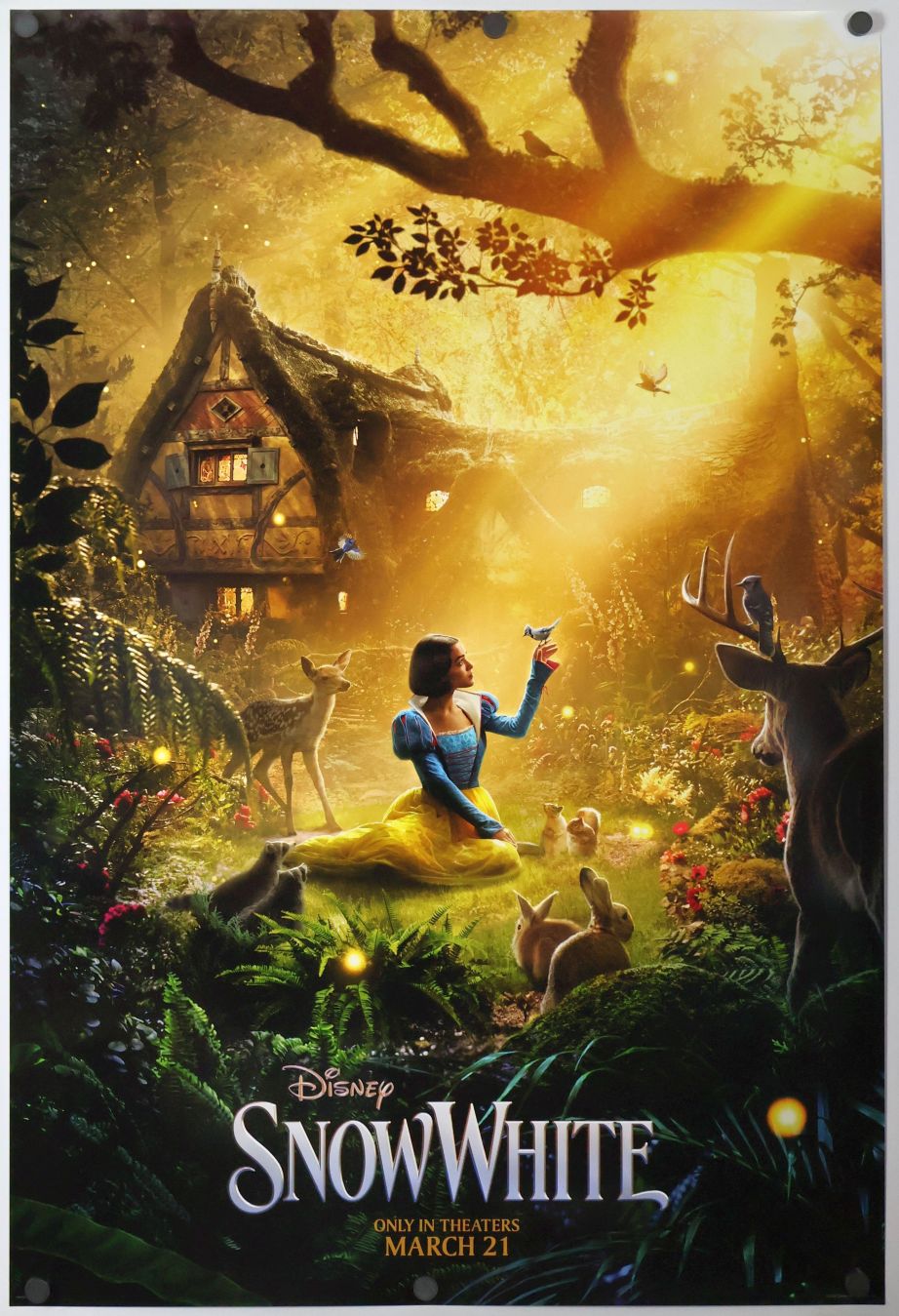 Snow White (2025) original theatrical movie poster - Advance