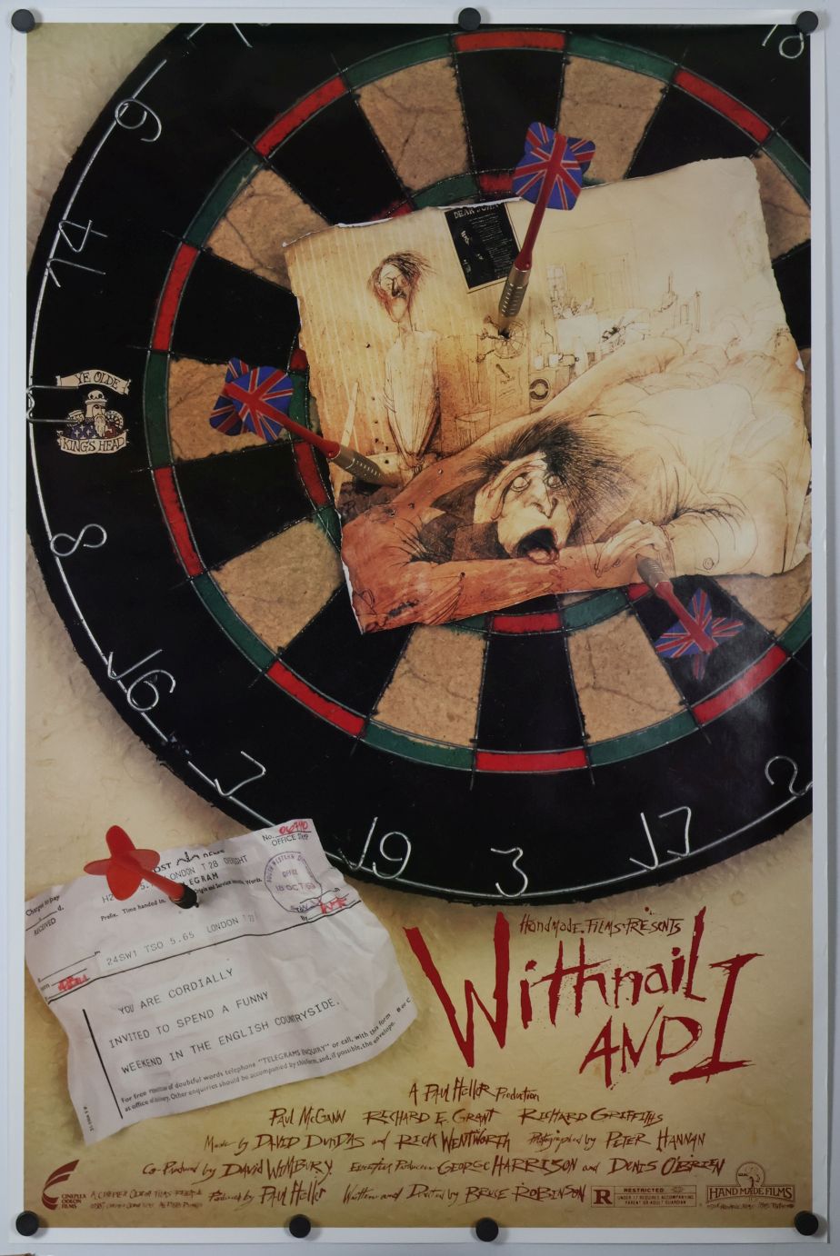 Withnail & I (1987) original theatrical movie poster - Final