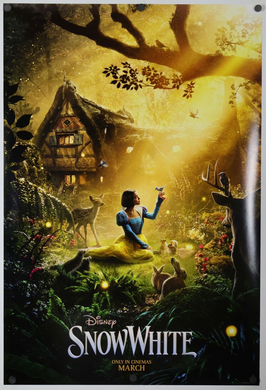 Snow White (2025) original theatrical movie poster - International Advance