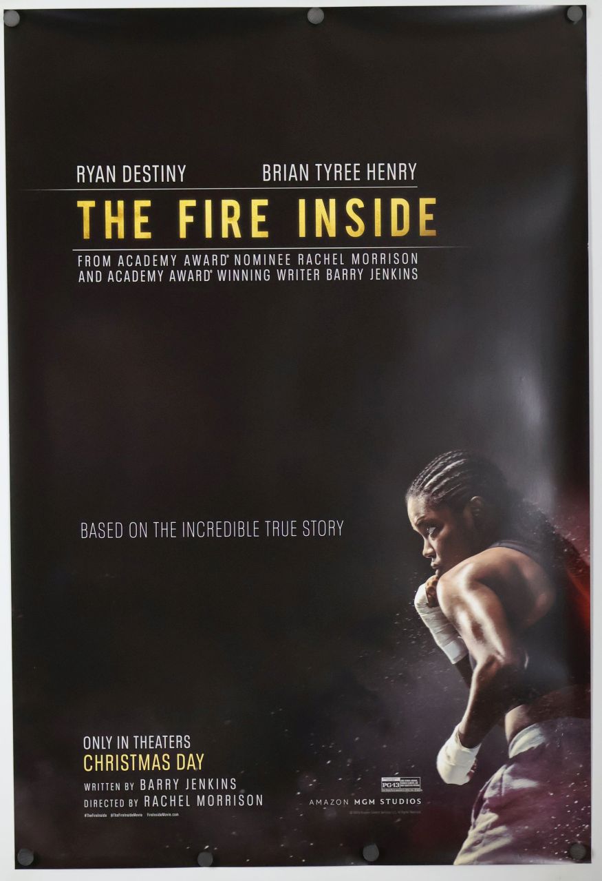 The Fire Inside (2024) original theatrical movie poster - Final