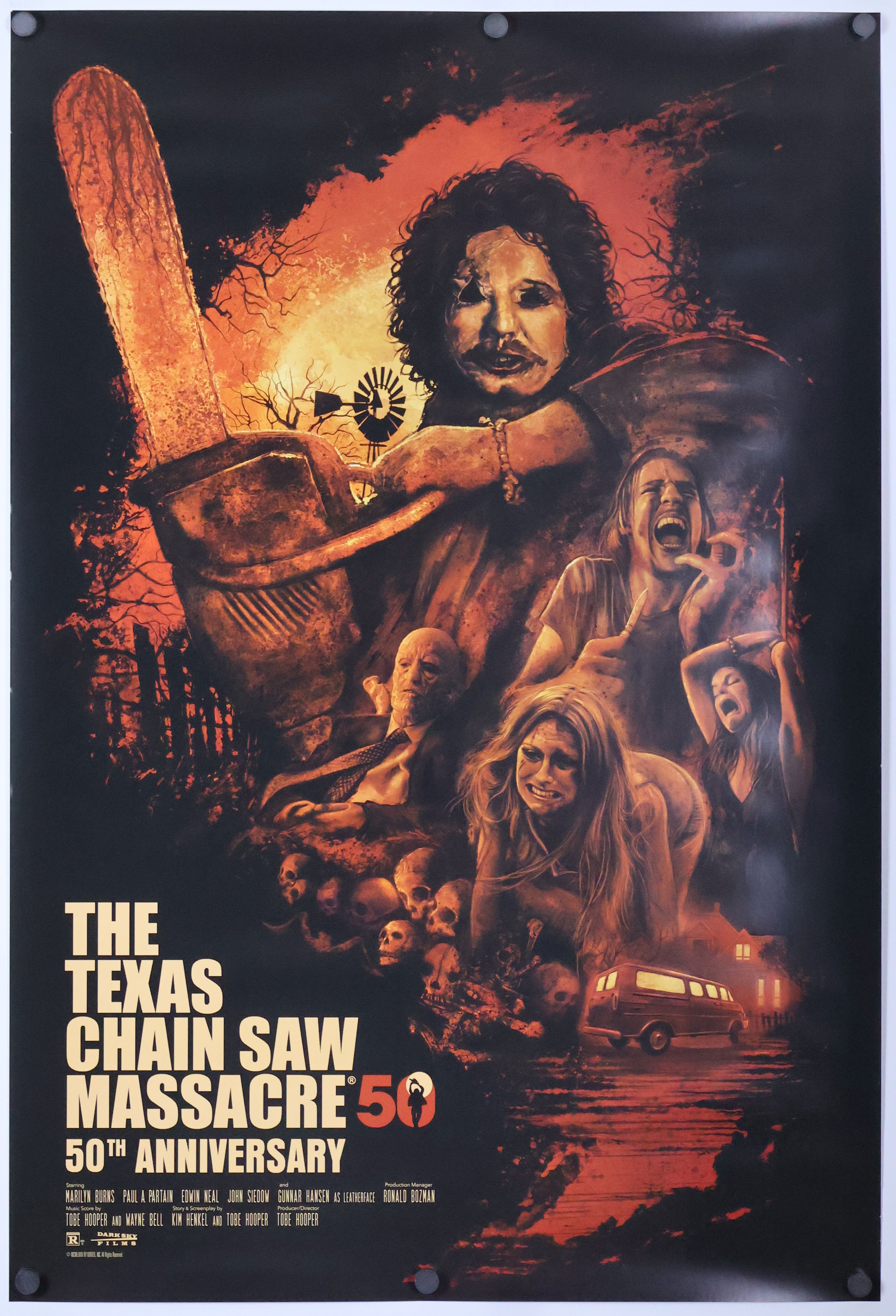 The Texas Chain Saw Massacre (2024) original theatrical movie poster - Re-Release
