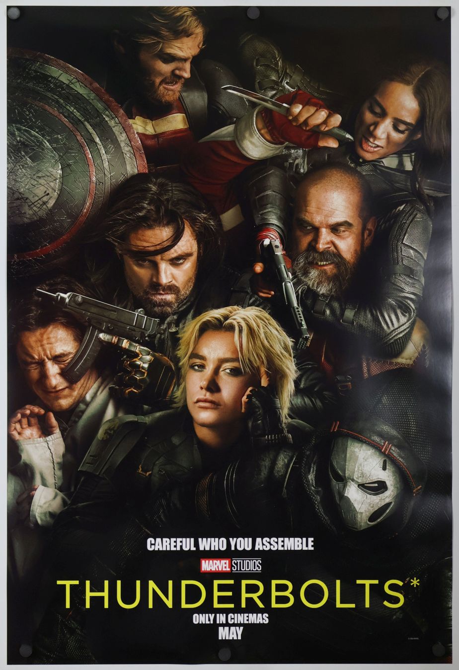 Thunderbolts* (2025) original theatrical movie poster - International Advance