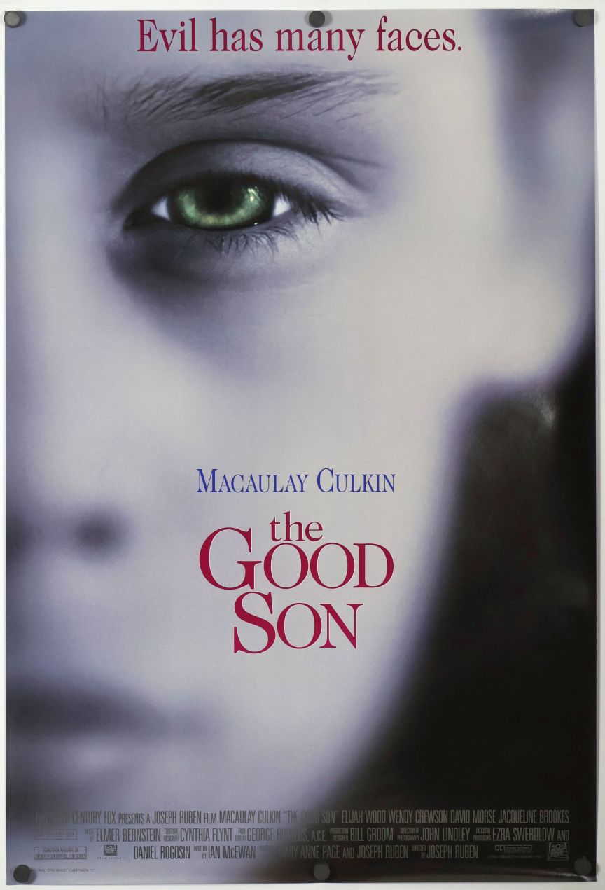 The Good Son (1993) original theatrical movie poster - International Style C