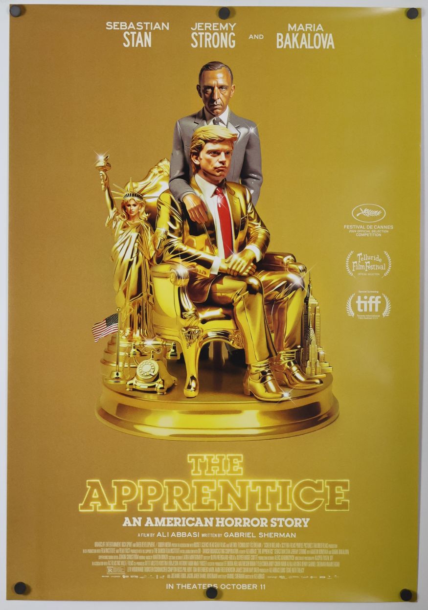 The Apprentice (2024) original theatrical movie poster - Final