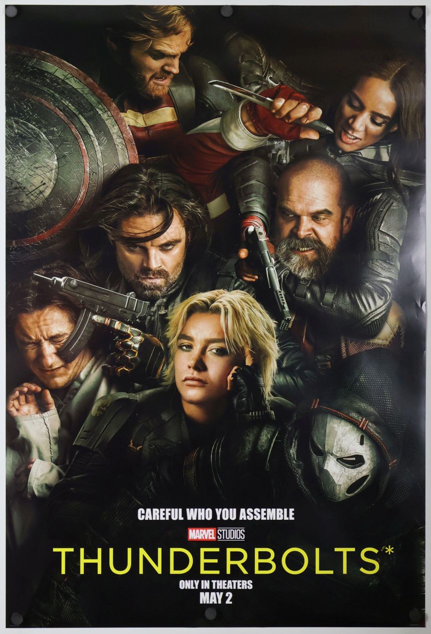 Thunderbolts* (2025) original theatrical movie poster - Advance