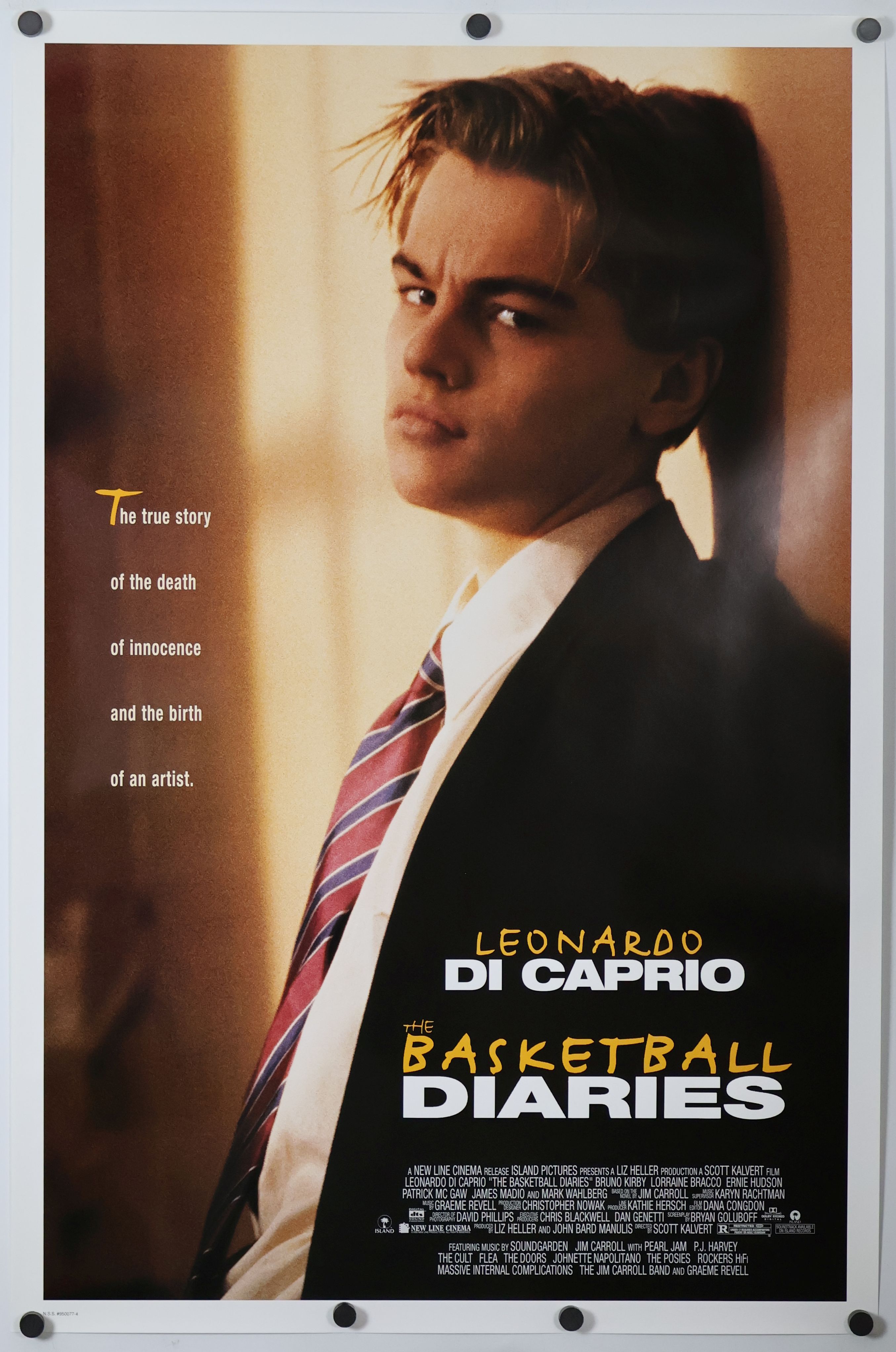 The Basketball Diaries (1995) original theatrical movie poster - Final