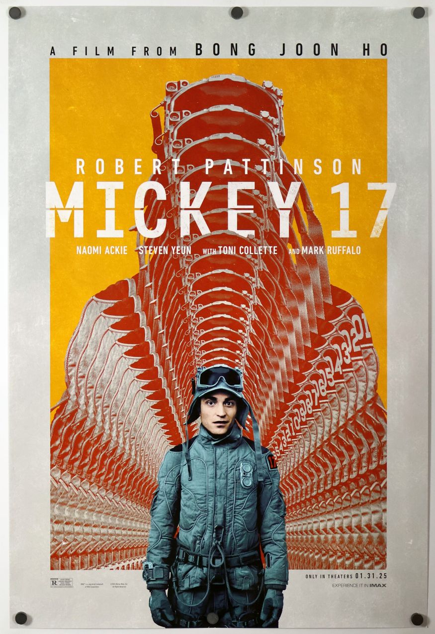 Mickey 17 (2025) original theatrical movie poster - Advance