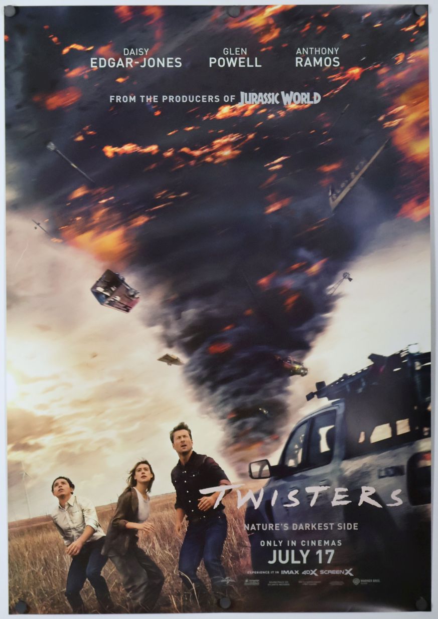 Twisters (2024) original theatrical movie poster - International Final
