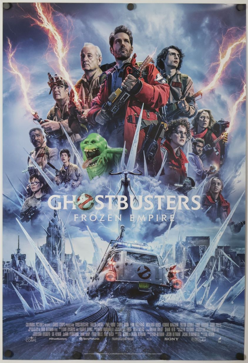 Ghostbusters Sequel (2024) original theatrical movie poster - International Final
