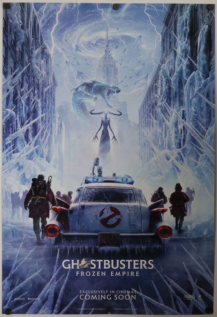 Ghostbusters Sequel (2024) original theatrical movie poster - International Style C