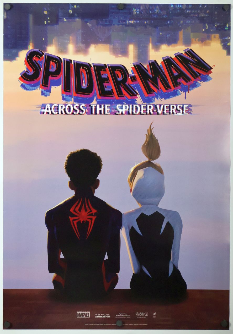 Spider-Man: Across the Spider-Verse (2023) original theatrical movie poster - International Style D