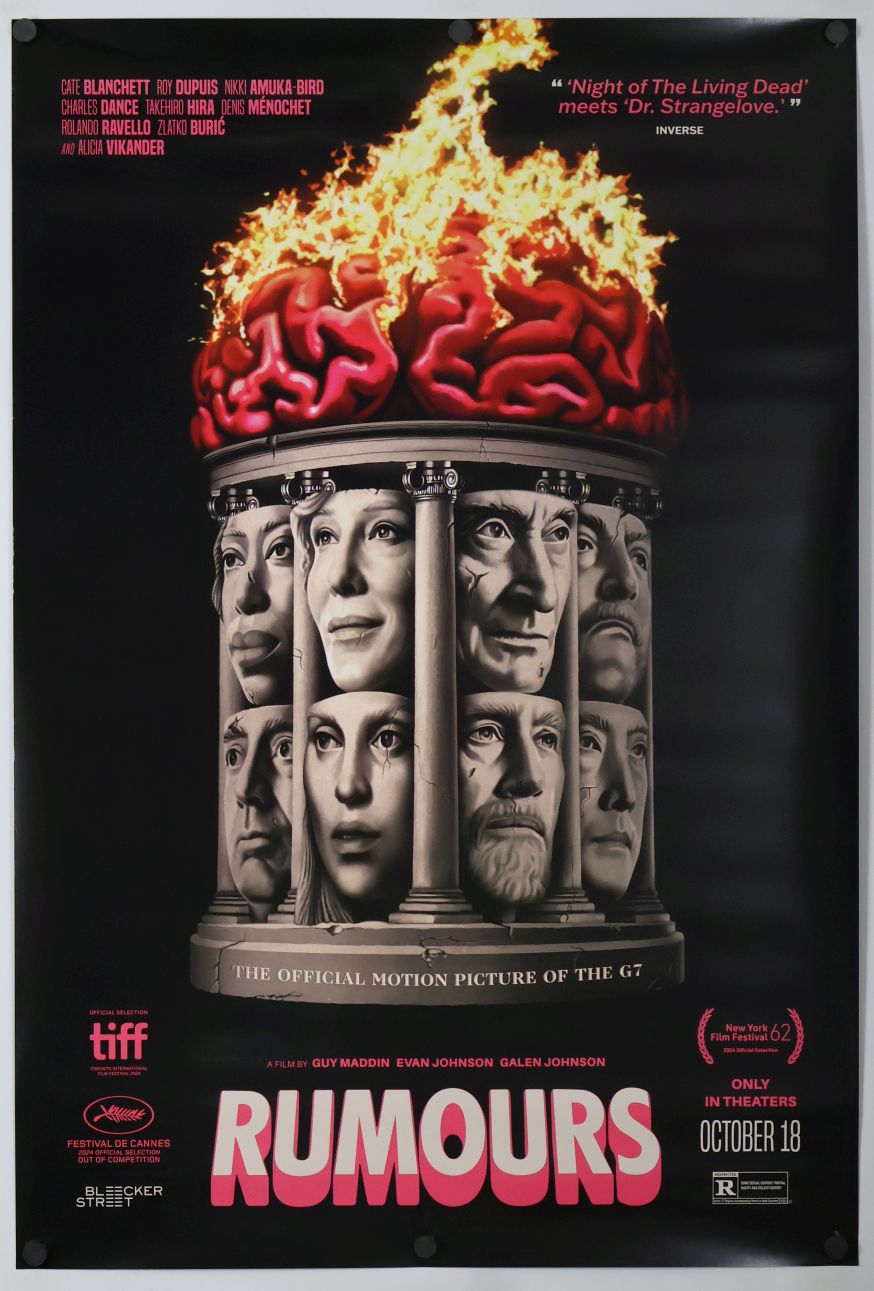 Rumours (2024) original theatrical movie poster - Final