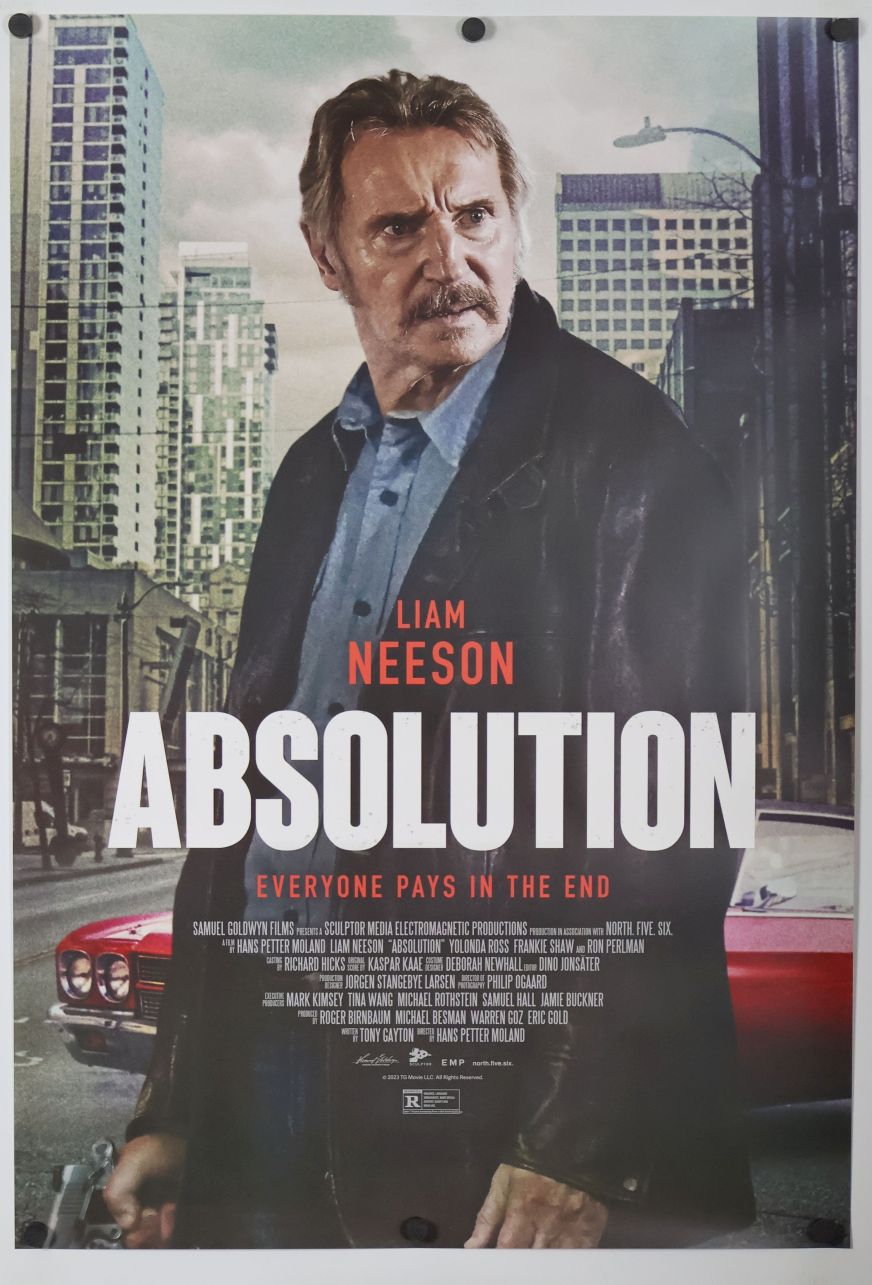 Absolution (2024) original theatrical movie poster - Final