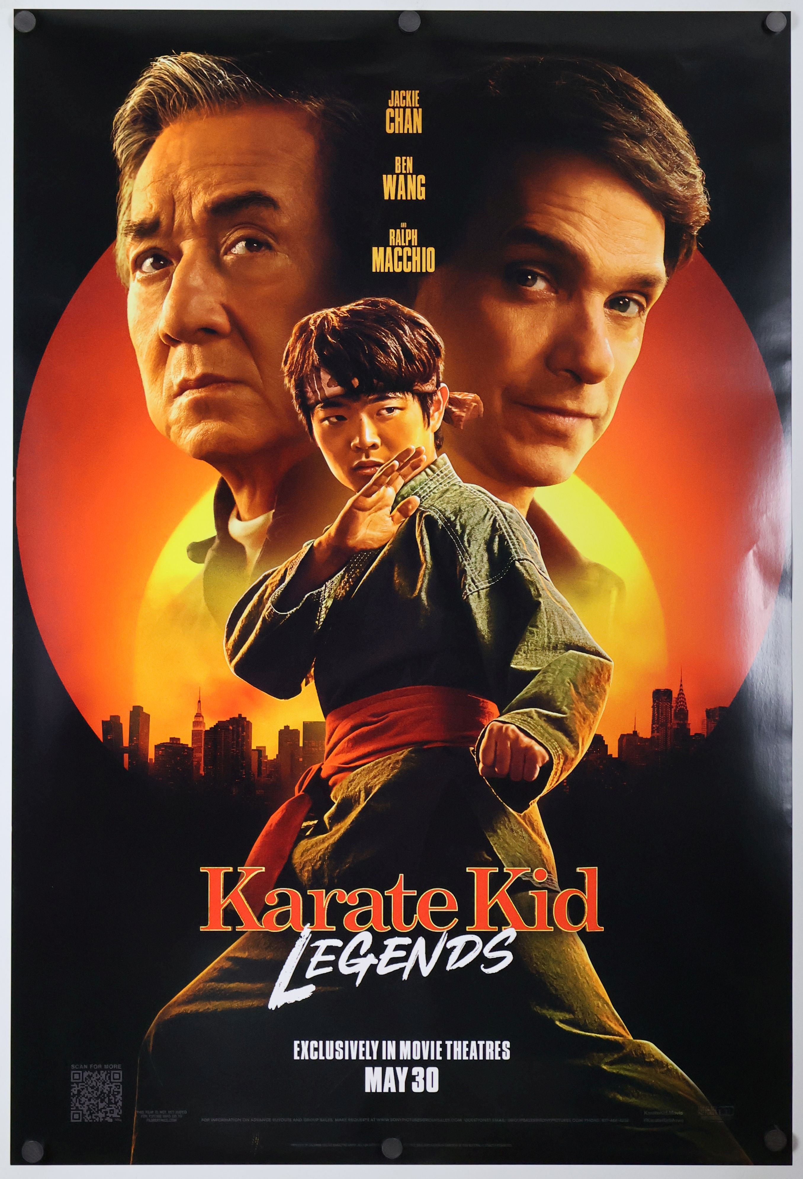 Untitled Karate Kid Movie (2025) original theatrical movie poster - Advance