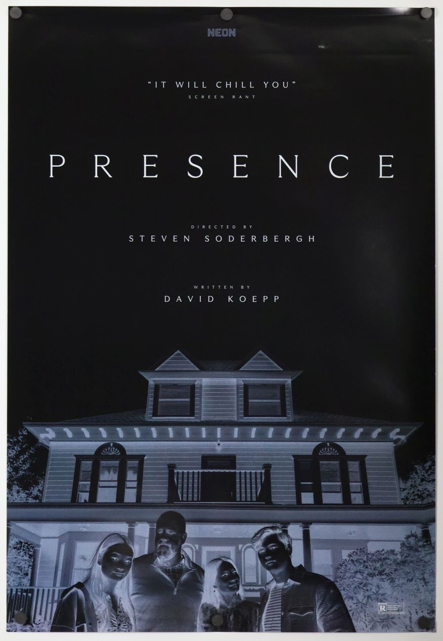 Presence (2024) original theatrical movie poster - Advance Style A