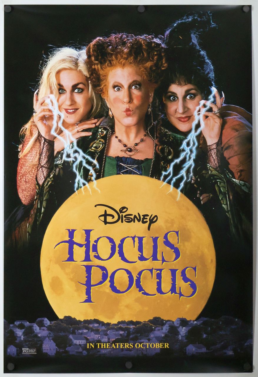Hocus Pocus (2024) original theatrical movie poster - Re-Release
