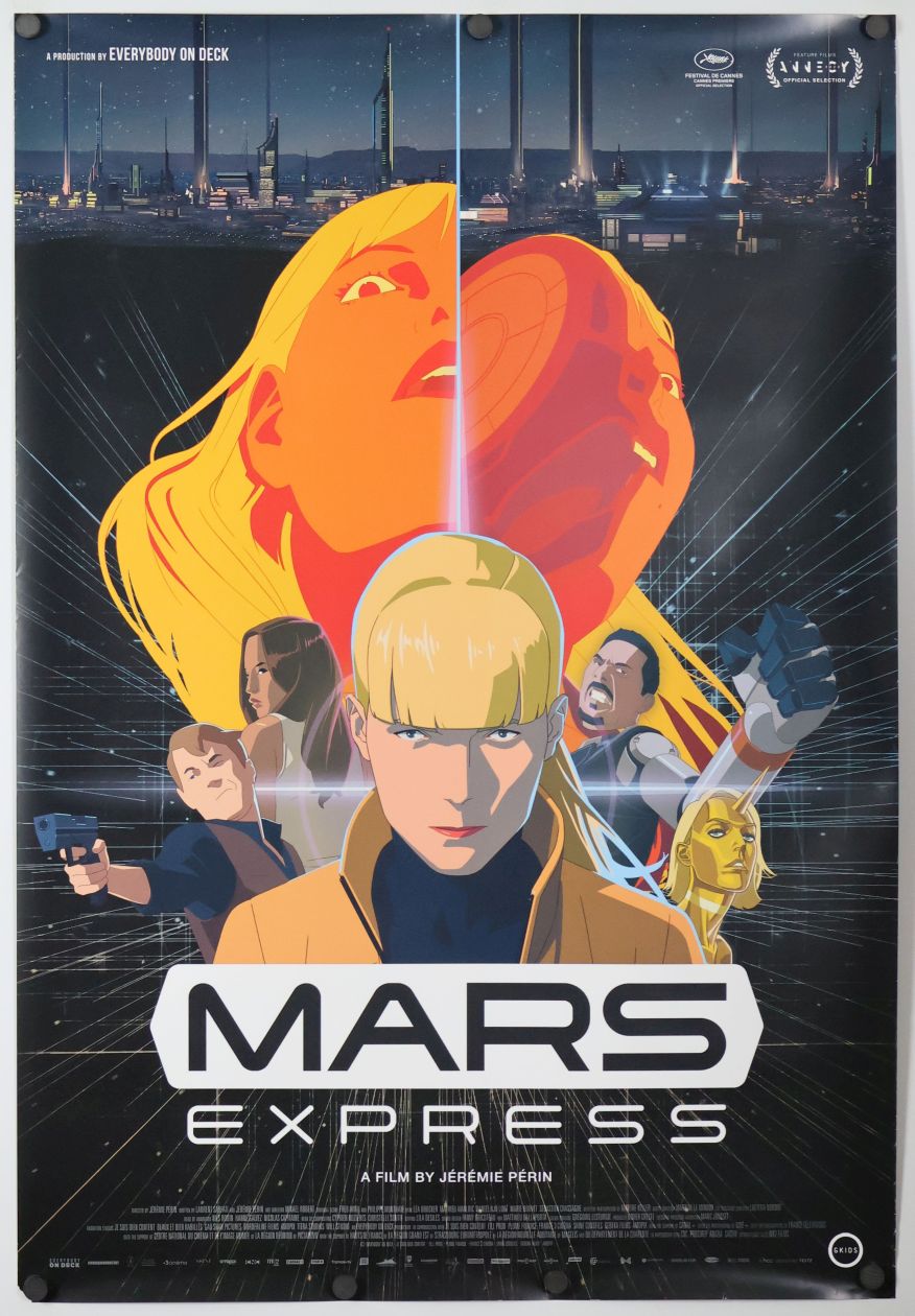 Mars Express (2024) original theatrical movie poster - Final
