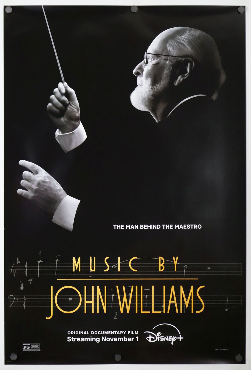 Music by John Williams (2024) original theatrical movie poster - Final