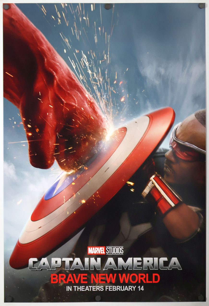 Captain America: New World Order (2025) original theatrical movie poster - Advance Style B