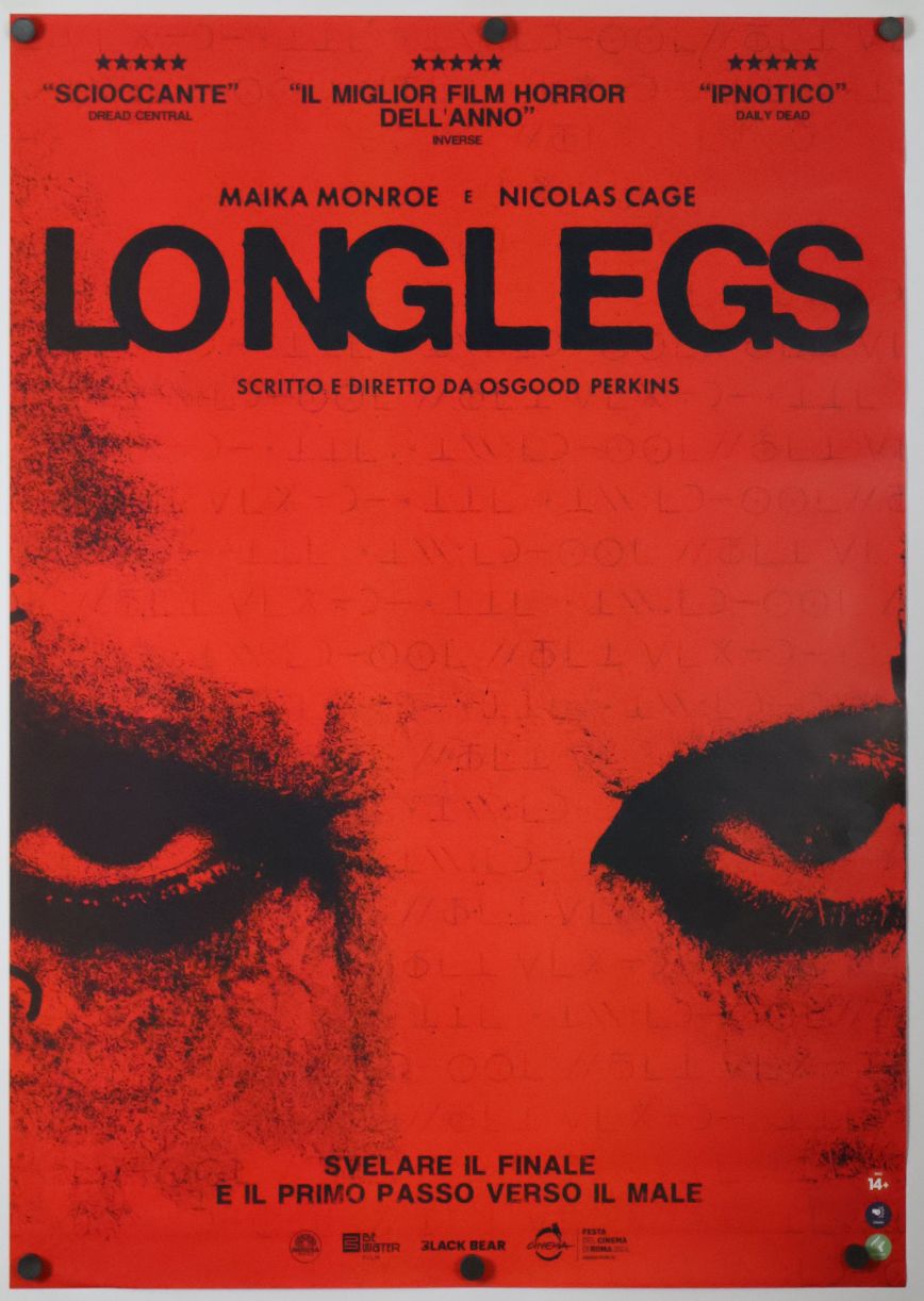 Longlegs (2024) original theatrical movie poster - Final