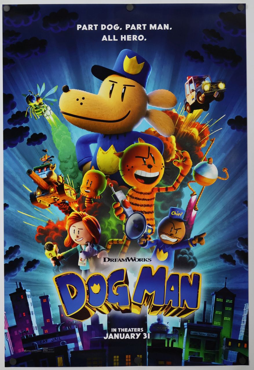 Dog Man (2025) original theatrical movie poster - Advance Style B