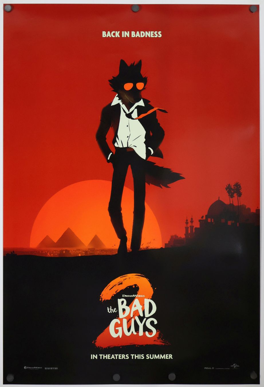 The Bad Guys 2 (2025) original theatrical movie poster - Advance